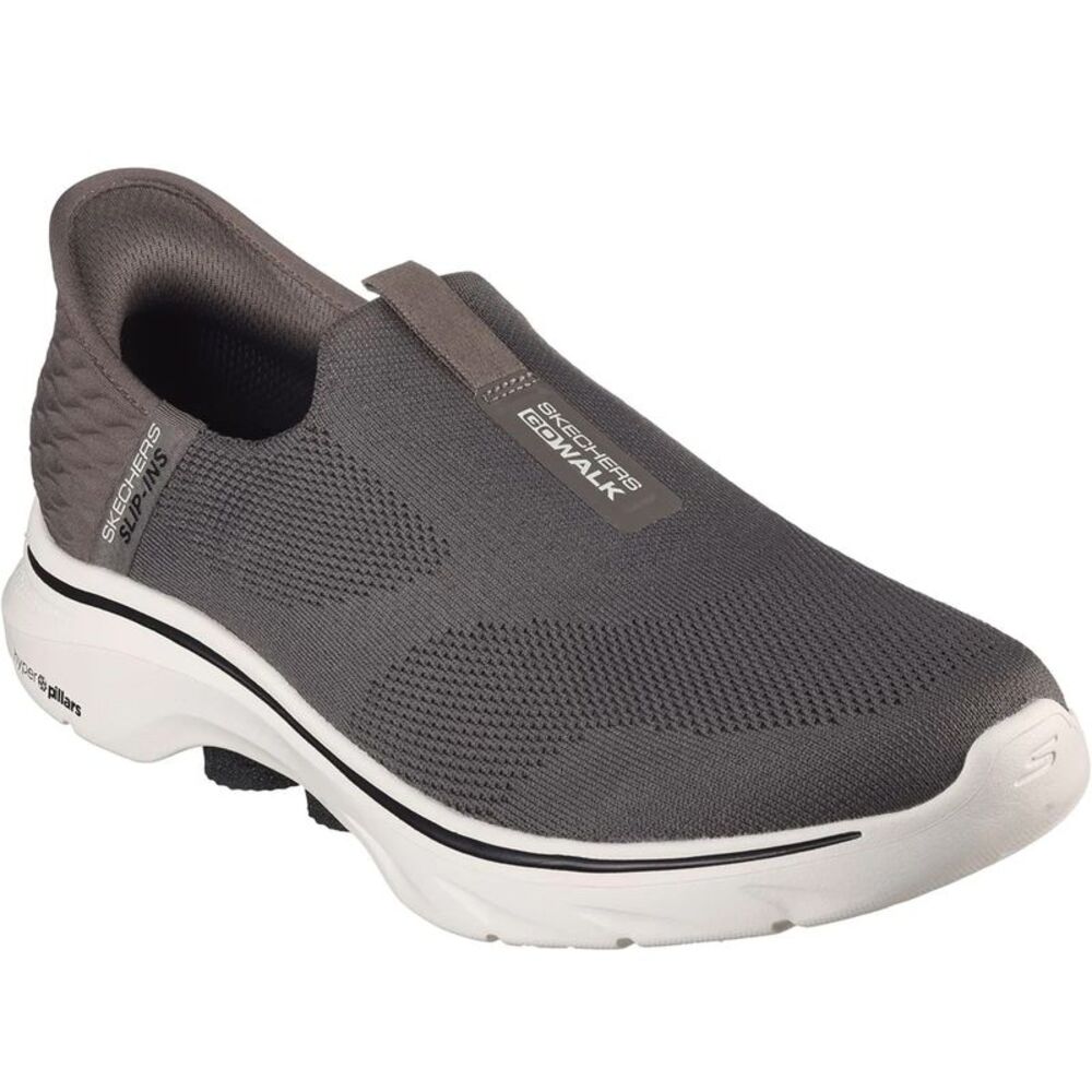 Skechers Mens Go Walk 7 - Easy On 2 Shoes / Brown